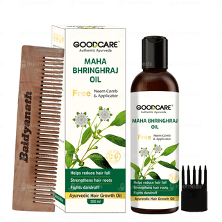 Goodcare Maha Bhringraj Hair Oil 200ml Neem Comb And Applicator Free